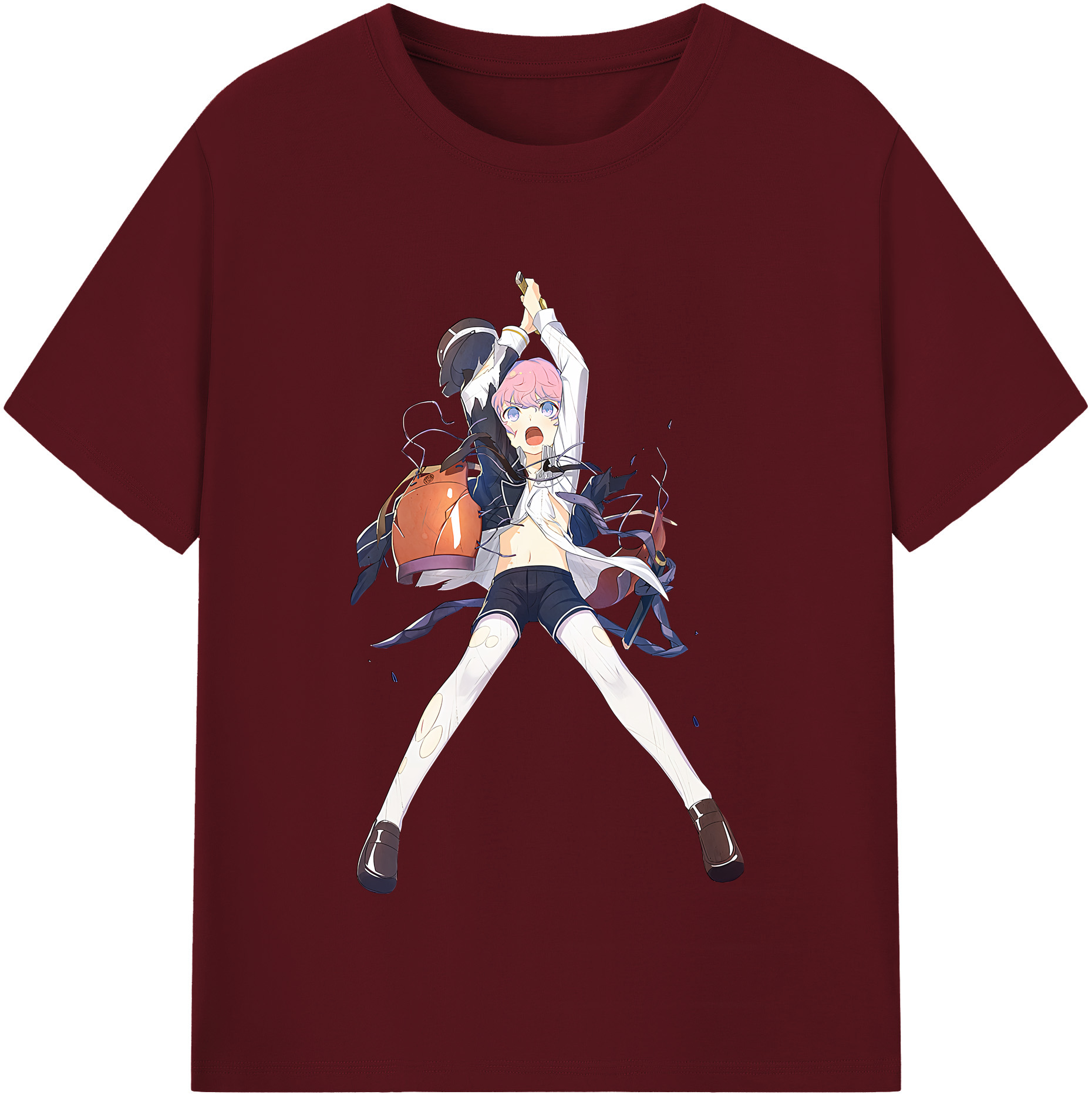（画像用） 刀剣乱舞 Touken Ranbu 綿100％半袖Tシャツ（フロントプリント）